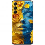 Чохол для Samsung Galaxy M54 (M546) MixCase патріотичні розмальована фарбами