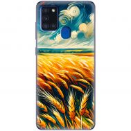Чохол для Samsung Galaxy A21s (A217) MixCase патріотичні Хліб України