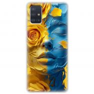 Чохол для Samsung Galaxy A51 (A515) / M40s MixCase патріотичні розмальована фарбами