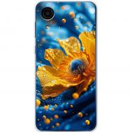 Чохол для Samsung Galaxy A03 Core (A032) MixCase патріотичні жовта квітка
