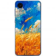 Чохол для Samsung Galaxy A03 Core (A032) MixCase патріотичні Хліб України фарбою