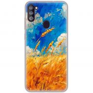 Чохол для Samsung Galaxy A11 / M11 MixCase патріотичні Хліб України фарбою