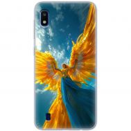 Чохол для Samsung Galaxy A10 (A105) MixCase патріотичні ангел українка