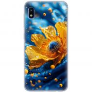 Чохол для Samsung Galaxy A10 (A105) MixCase патріотичні жовта квітка