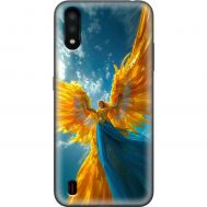 Чохол для Samsung Galaxy A01 (A015) MixCase патріотичні ангел українка