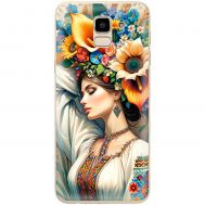 Чохол для Samsung Galaxy J6 2018 (J600) MixCase патріотичні спляча красуня