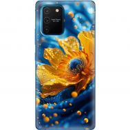 Чохол для Samsung Galaxy S10 Lite (G770) / A91 MixCase патріотичні жовта квітка