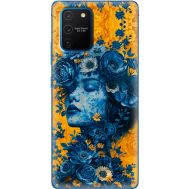 Чохол для Samsung Galaxy S10 Lite (G770) / A91 MixCase патріотичні жіноча блакить