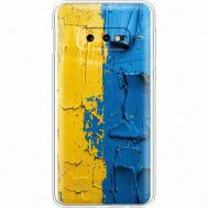 Чохол для Samsung Galaxy S10e (G970) MixCase патріотичні жовто-блакитна фарба