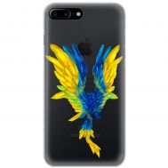 Чохол для iPhone 7 Plus / 8 Plus MixCase патріотичні жовто-синій птах