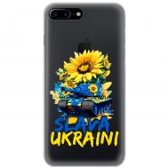 Чохол для iPhone 7 Plus / 8 Plus MixCase патріотичні Slava Ukraini