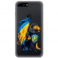 Чохол для iPhone 7 Plus / 8 Plus MixCase патріотичні Український лев