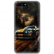 Чохол для iPhone 7 Plus / 8 Plus MixCase машини неон Ford Mustang