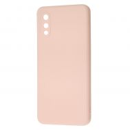 Чохол для Samsung Galaxy A02 (A022) Candy Full рожевий / pink sand