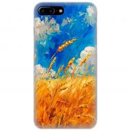 Чохол для iPhone 7 Plus / 8 Plus MixCase патріотичні Хліб України фарбою