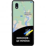 Чохол для Samsung Galaxy A01 Core (A013) MixCase патріотичні Миколаїв це Україна