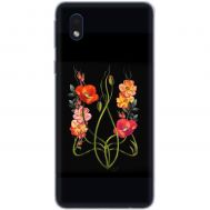 Чохол для Samsung Galaxy A01 Core (A013) MixCase патротичні Тризуб з квітів