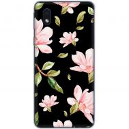 Чохол для Samsung Galaxy A01 Core (A013) MixCase квіти рожеві квіти