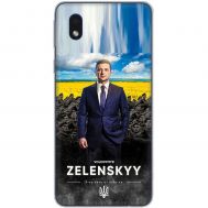 Чохол для Samsung Galaxy A01 Core (A013) MixCase патріотичні president of Ukraine