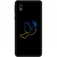 Чохол для Samsung Galaxy A01 Core (A013) MixCase патріотичні синє-жовтий голуб