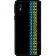 Чохол для Samsung Galaxy A01 Core (A013) MixCase патріотичні синє-жовтий колір вишива