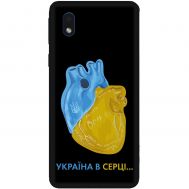 Чохол для Samsung Galaxy A01 Core (A013) MixCase патріотичні Україна в серці
