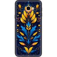 Чохол для Samsung Galaxy J4+ 2018 (J415) MixCase патріотичні жовто-блакитний орнамент