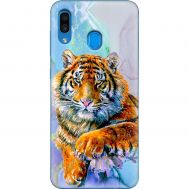 Чохол для Samsung Galaxy A20 / A30 MixCase звірі тигр