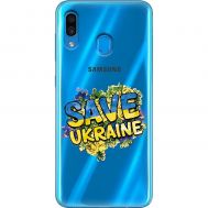 Чохол для Samsung Galaxy A20 / A30 MixCase патріотичні  save ukraine