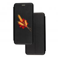 Чохол-книжка Samsung Galaxy A20 / A30 з малюнком колоски пшениці візерунок