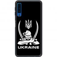 Чохол для Samsung Galaxy A7 2018 (A750) MixCase патріотичні козак Ukraine