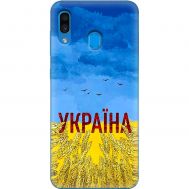 Чохол для Samsung Galaxy A20 / A30 MixCase патріотичні родюча земля України