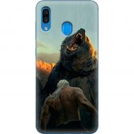 Чохол для Samsung Galaxy A20 / A30 MixCase патріотичні мисливець та ведмідь