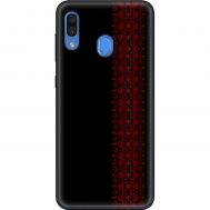 Чохол для Samsung Galaxy A20 / A30 MixCase патріотичні червоний колір вишиванки