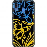 Чохол для Samsung Galaxy A20 / A30 MixCase патріотичні синє-жовта