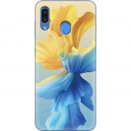 Чохол для Samsung Galaxy A20 / A30 MixCase патріотичні квітка України