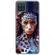 Чохол з аніме для Samsung Galaxy A12 / M12 Mixcase дівчина леопард