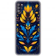 Чохол для Samsung Galaxy A11 / M11 MixCase патріотичні жовто-блакитний орнамент
