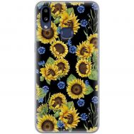 Чохол для Samsung Galaxy A10s (A107) MixCase квіти соняшники