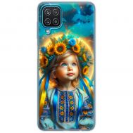 Чохол для Samsung Galaxy A12 / M12 MixCase патріотичні маленька україночка