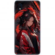 Чохол з аніме для Samsung Galaxy A01 Core (A013) Mixcase дівчина в червоному