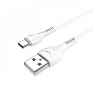 Кабель USB Hoco X37 Cool Power Type-C 3A 1m білий