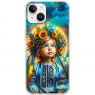 Чохол для iPhone 13 MixCase патріотичні маленька україночка