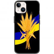 Чохол для iPhone 14 MixCase патріотичні пшениця з України