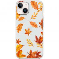 Чохол для iPhone 15 MixCase осінь осінні листочки