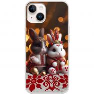 Чохол з аніме для iPhone 15 Plus MixCase rabbits