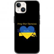 Чохол для iPhone 15 MixCase патріотичні pray for Ukraine