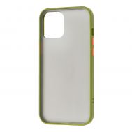 Чохол для iPhone 12 mini LikGus Maxshield зелений