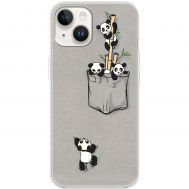 Чохол для iPhone 14 Plus MixCase мультики small panda