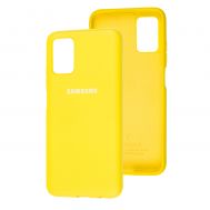 Чохол для Samsung Galaxy A03s (A037) Silicone Full жовтий